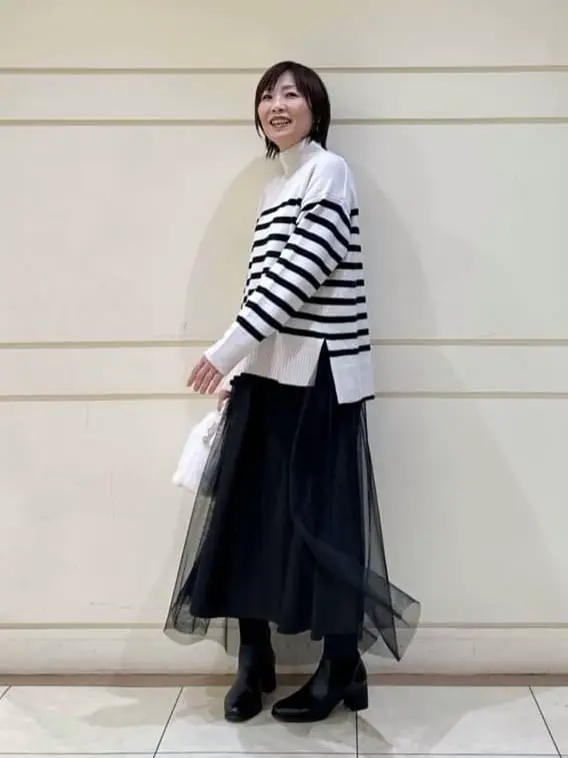 自由区 maruri コーディネート画像