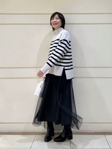 自由区 maruri コーディネート画像