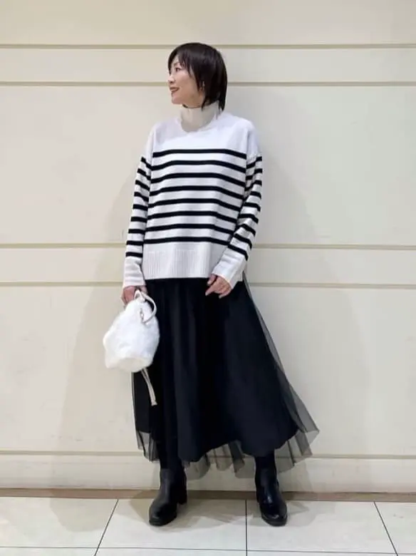 自由区 maruri コーディネート画像