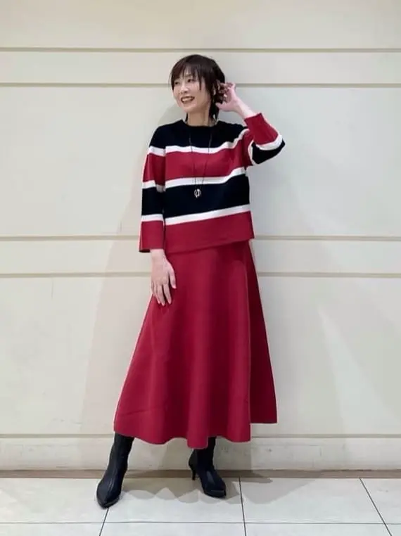 自由区 maruri コーディネート画像