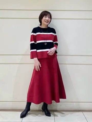 自由区 maruri コーディネート画像