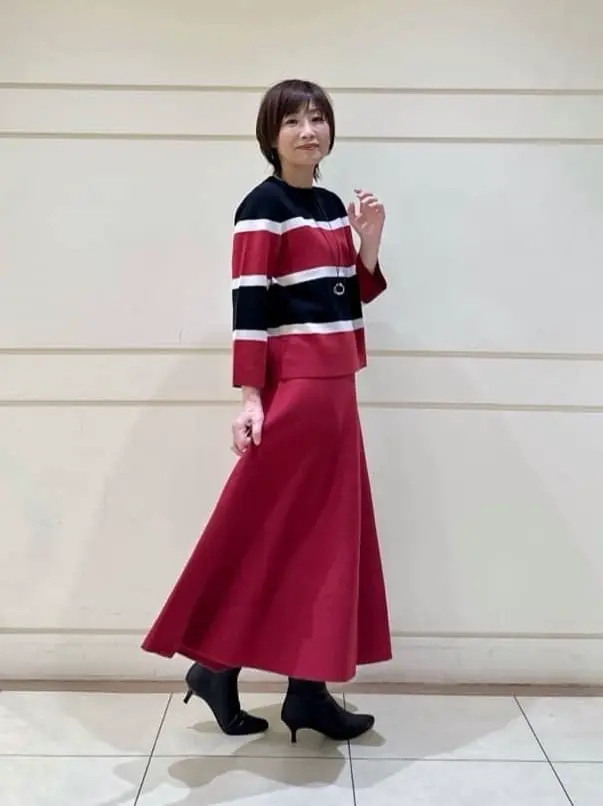 自由区 maruri コーディネート画像