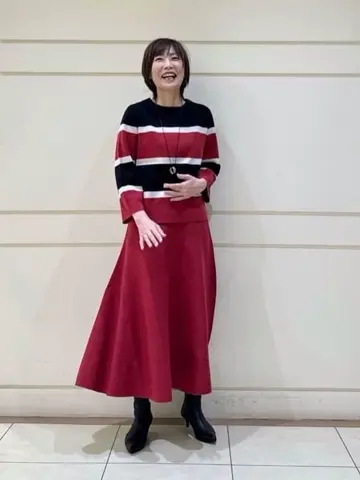 自由区 maruri コーディネート画像