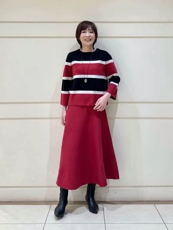 自由区 maruri コーディネート画像