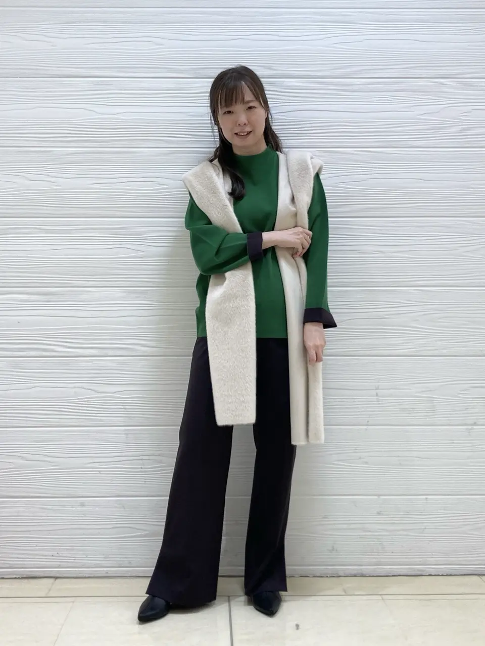  檀 コーディネート画像