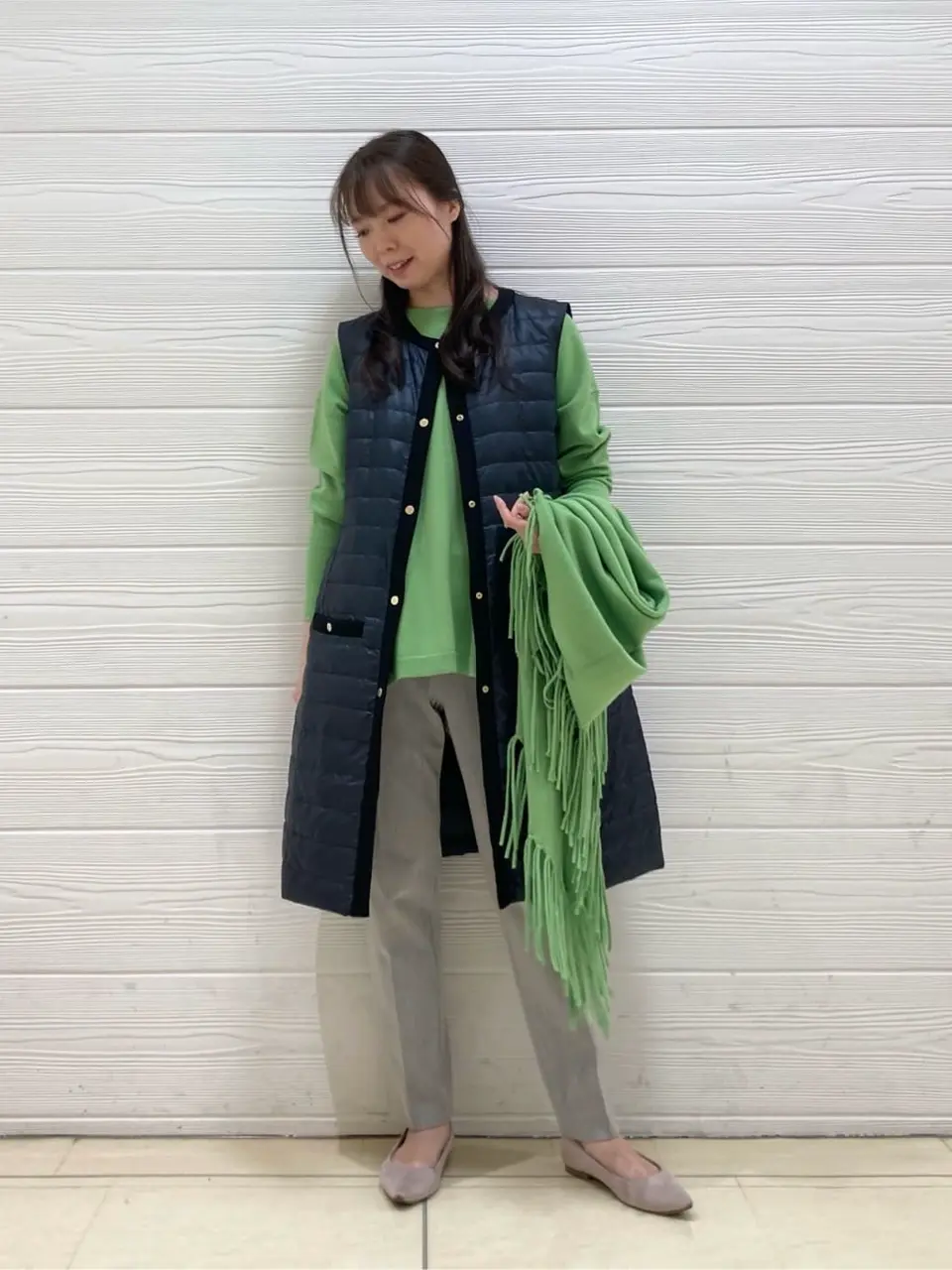  檀 コーディネート画像