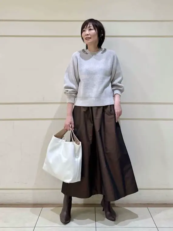 自由区 maruri コーディネート画像