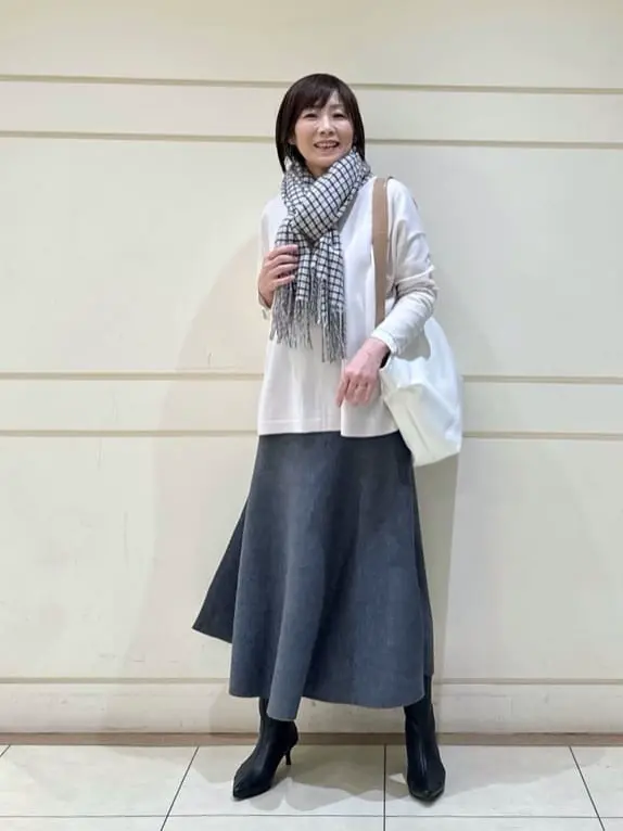 自由区 maruri コーディネート画像