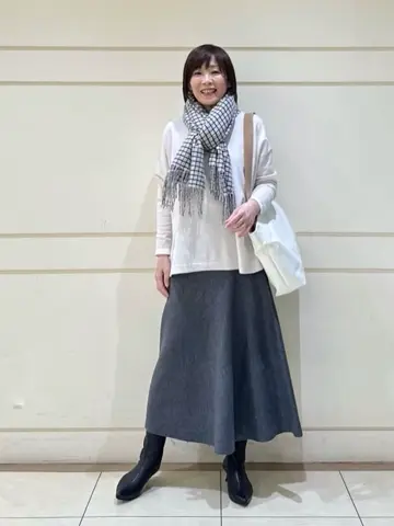 自由区 maruri コーディネート画像