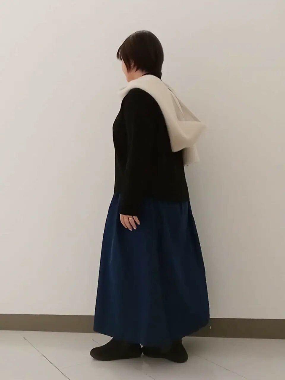 自由区 影 コーディネート画像