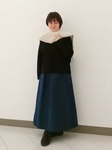 自由区 影 コーディネート画像