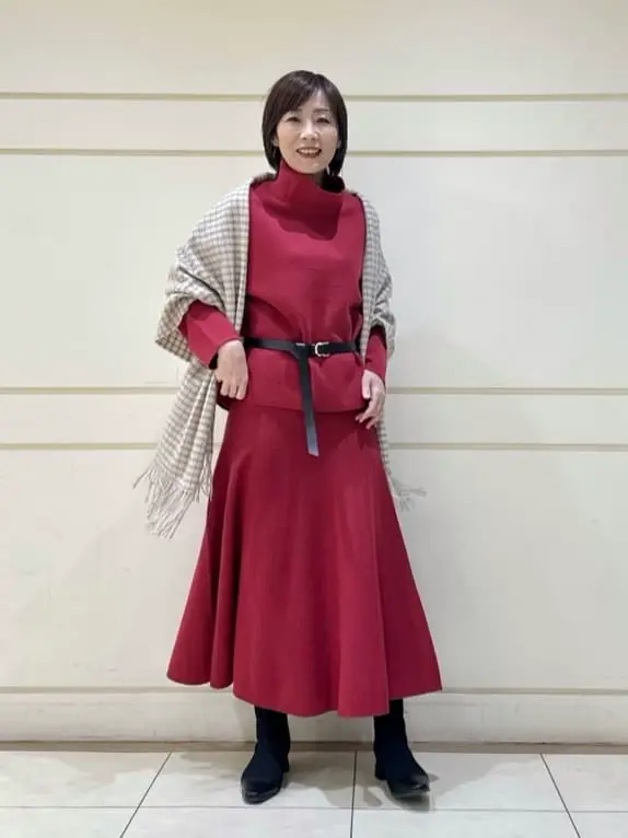 自由区 maruri コーディネート画像