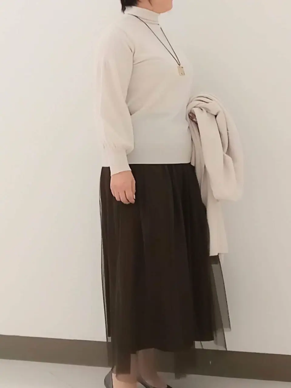 自由区 影 コーディネート画像