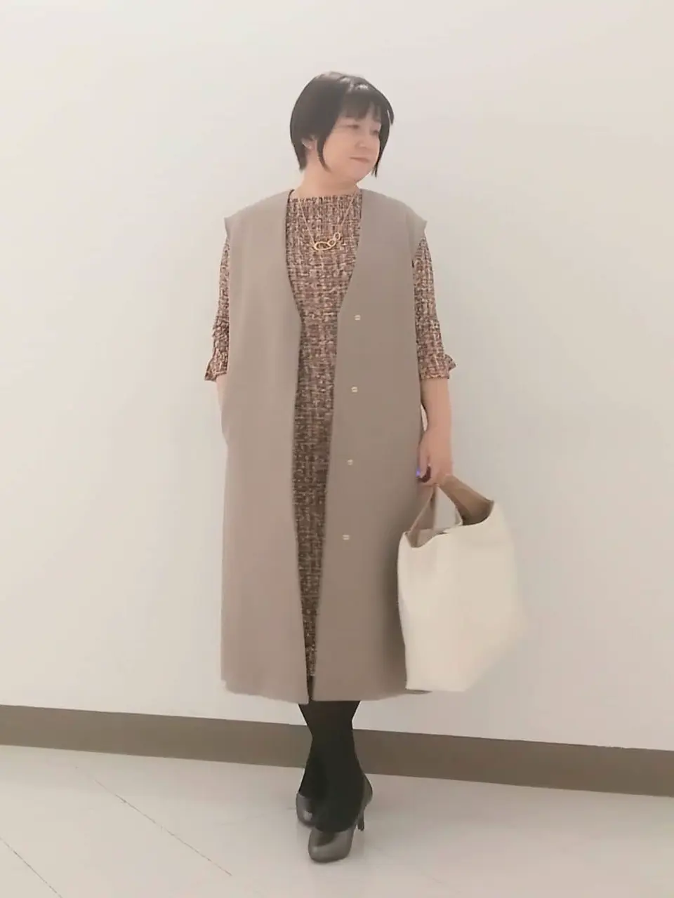 自由区 影 コーディネート画像