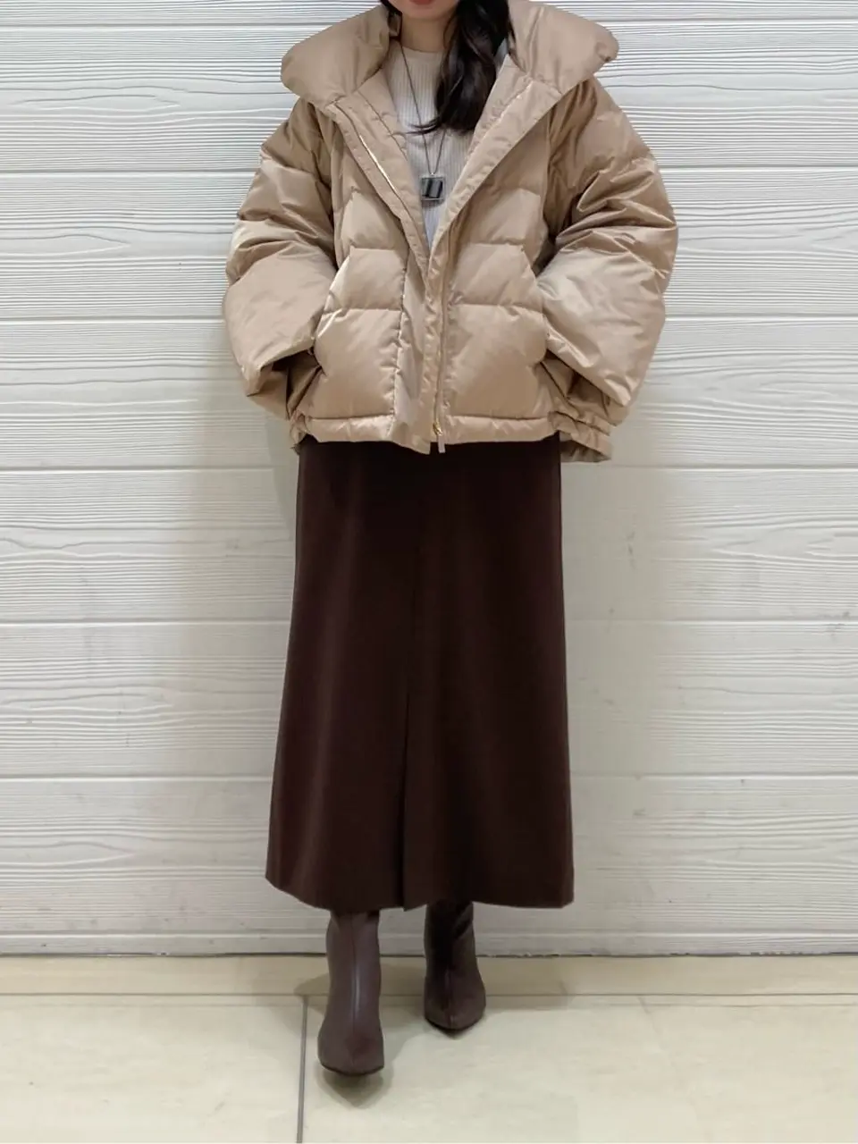 自由区 檀 コーディネート画像