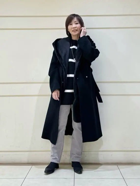 自由区 maruri コーディネート画像