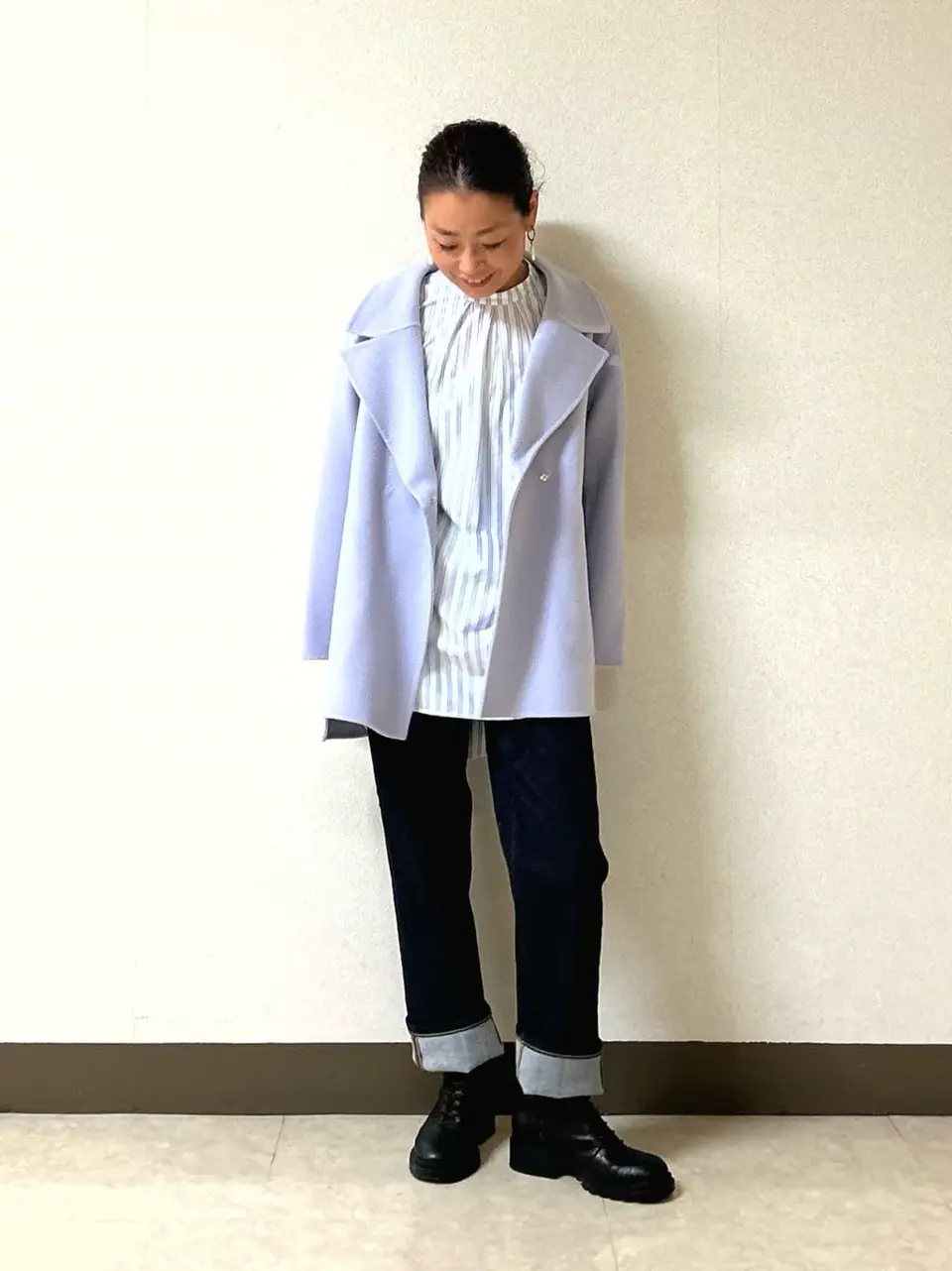 自由区 坂本 コーディネート画像