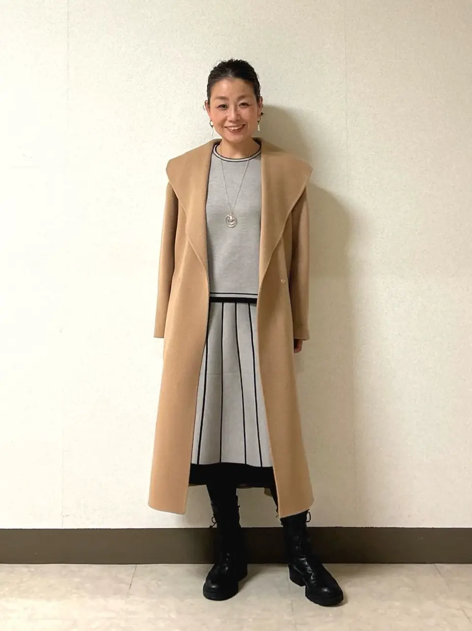 自由区 坂本 コーディネート画像