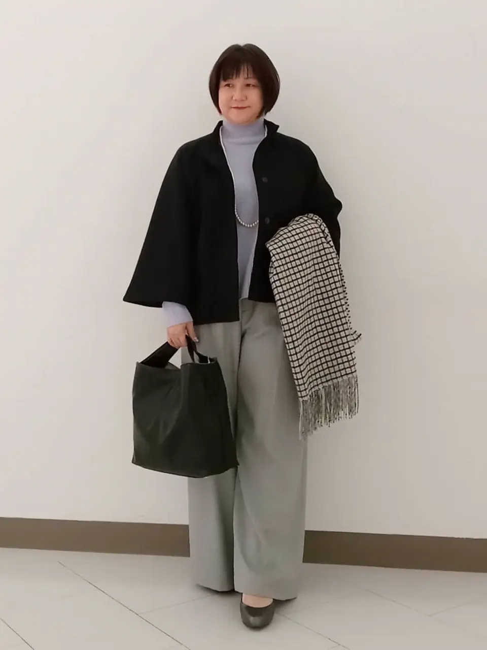 自由区 影 コーディネート画像