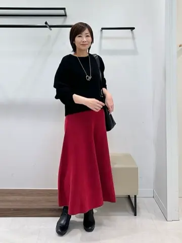 自由区 maruri コーディネート画像