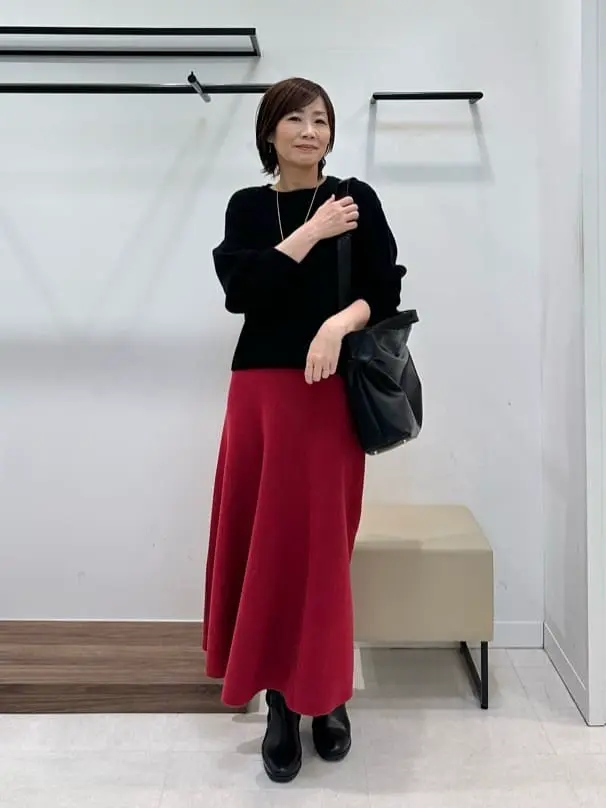 自由区 maruri コーディネート画像