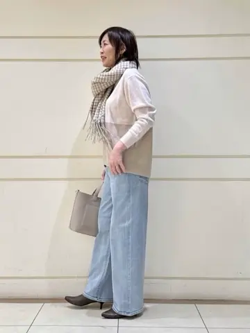 自由区 maruri コーディネート画像