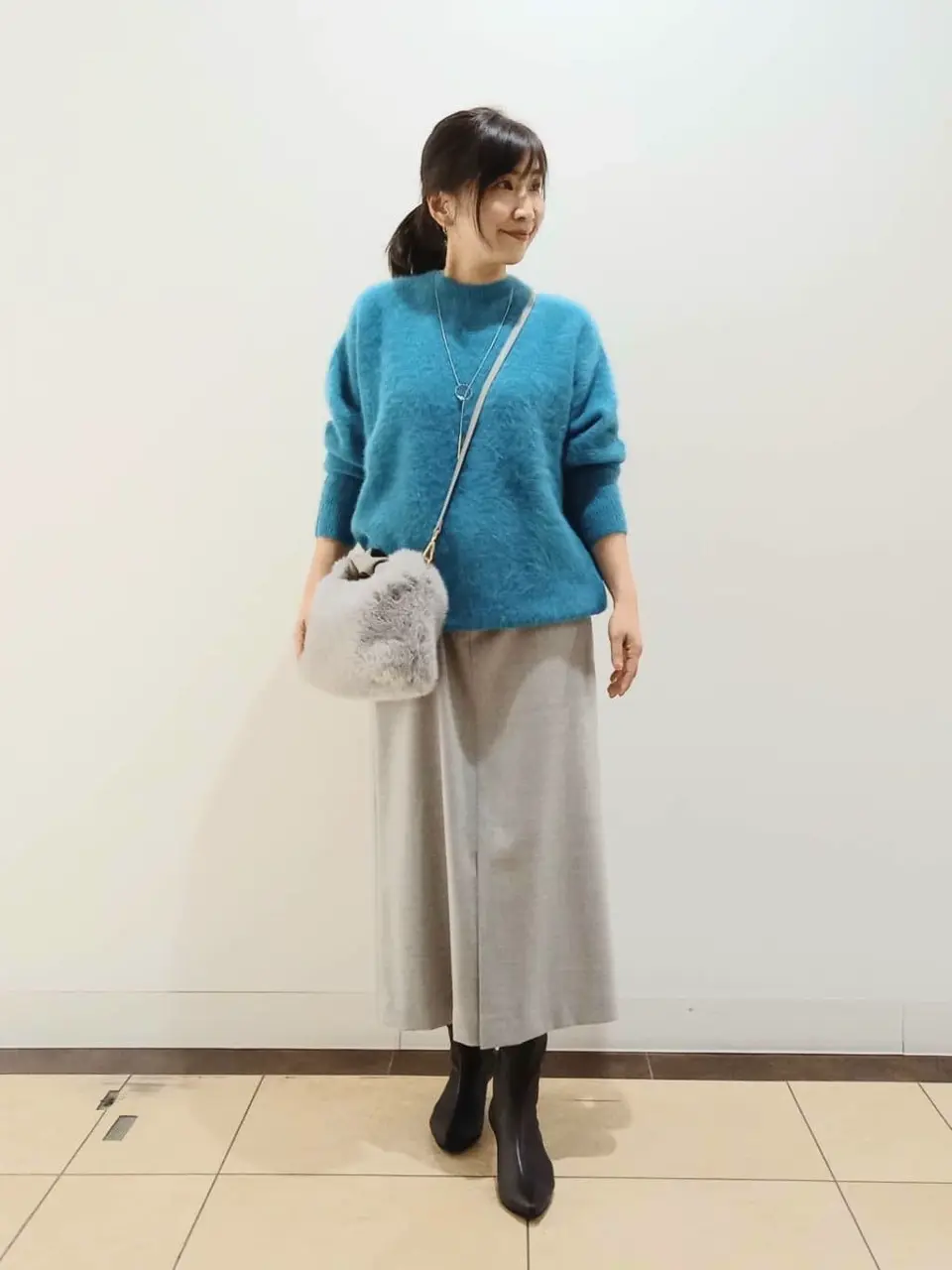 自由区 中川 コーディネート画像