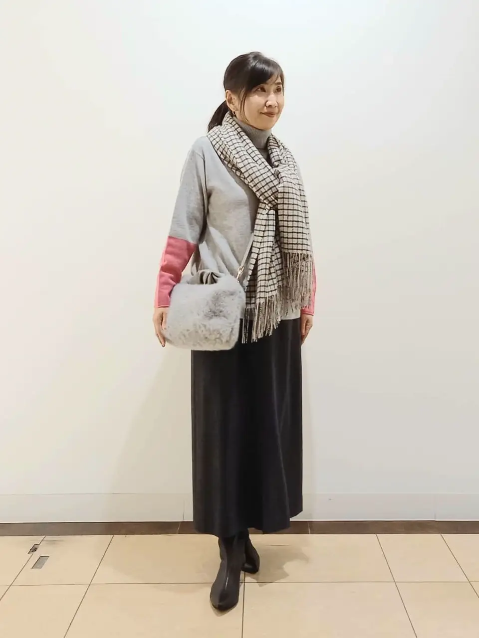 自由区 中川 コーディネート画像