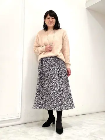 自由区 大野 コーディネート画像