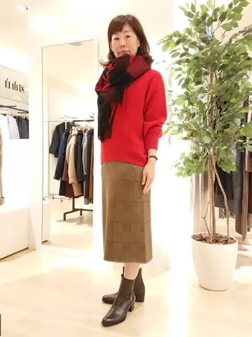 自由区 田辺 コーディネート画像