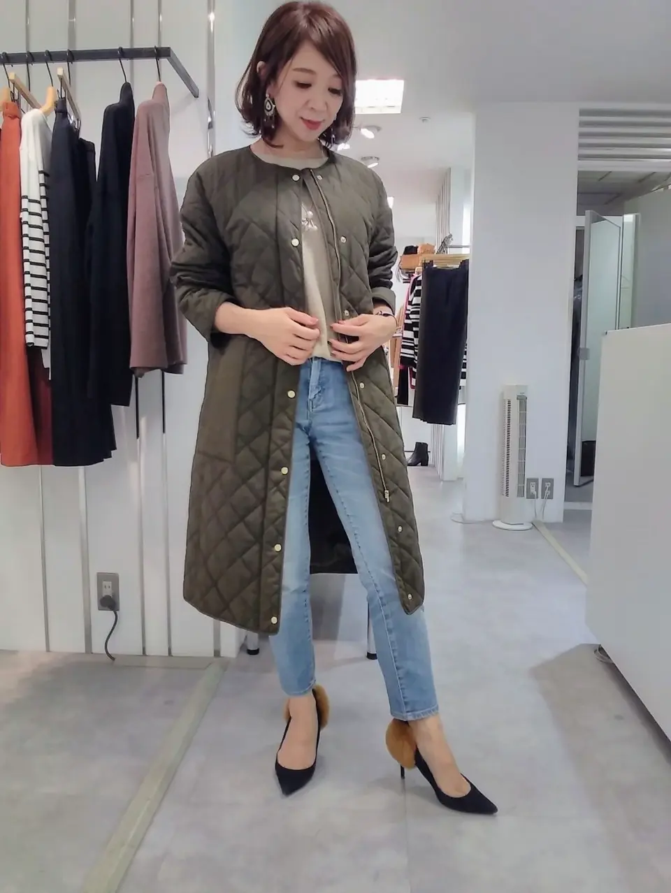 自由区 東 コーディネート画像