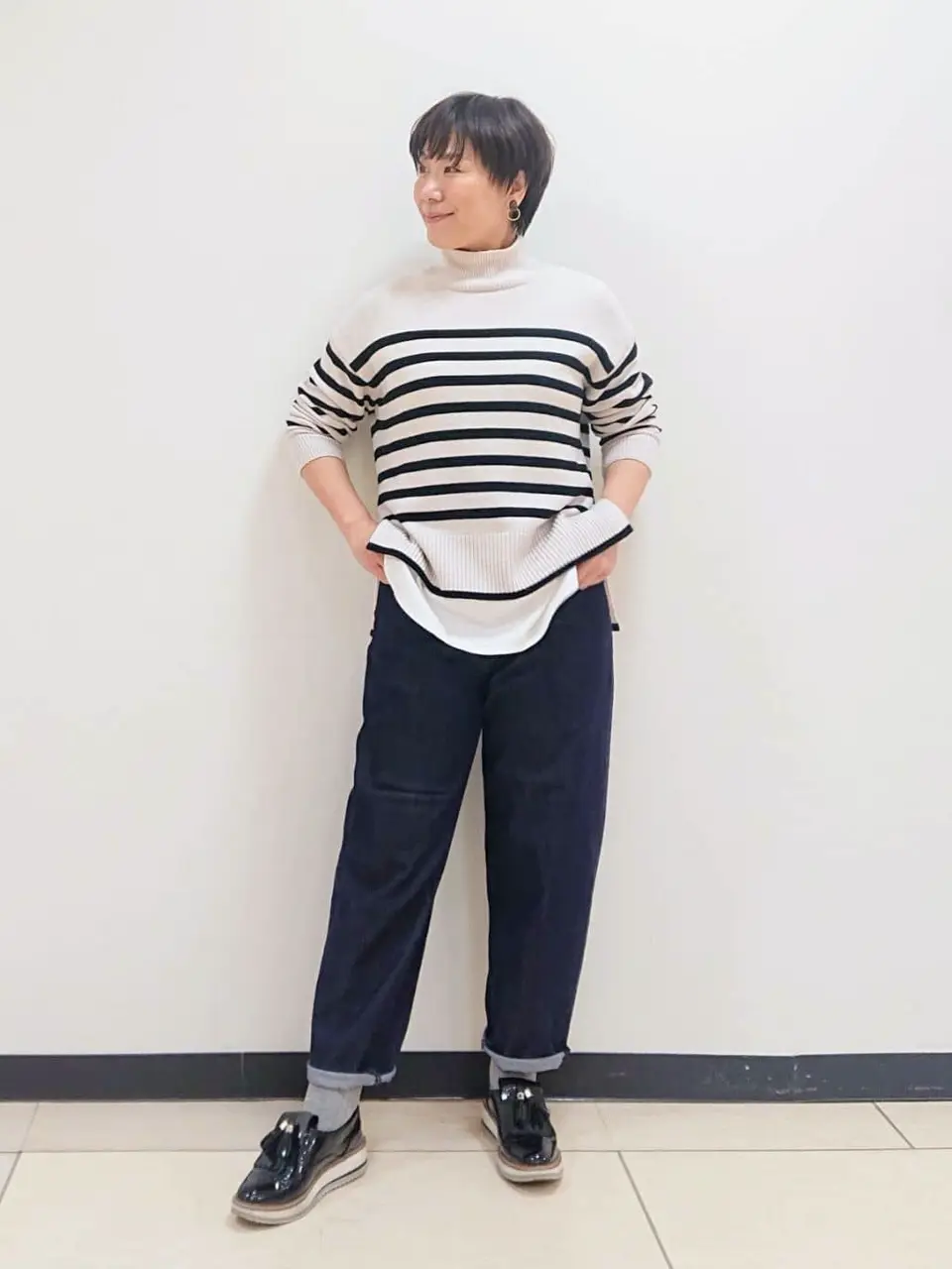 自由区 近藤 コーディネート画像