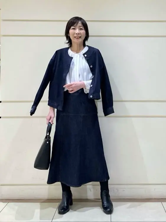 自由区 maruri コーディネート画像