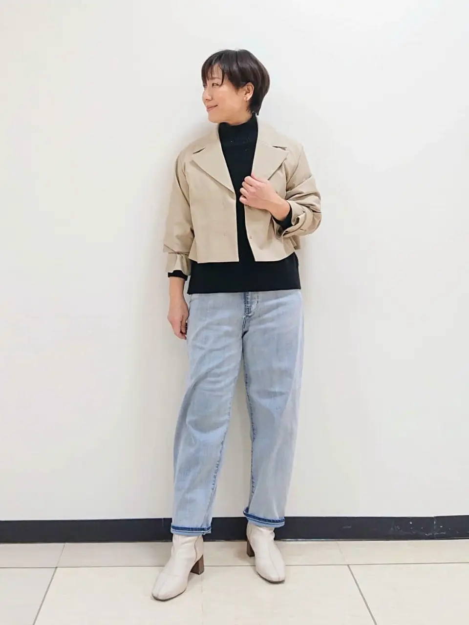 自由区 近藤 コーディネート画像