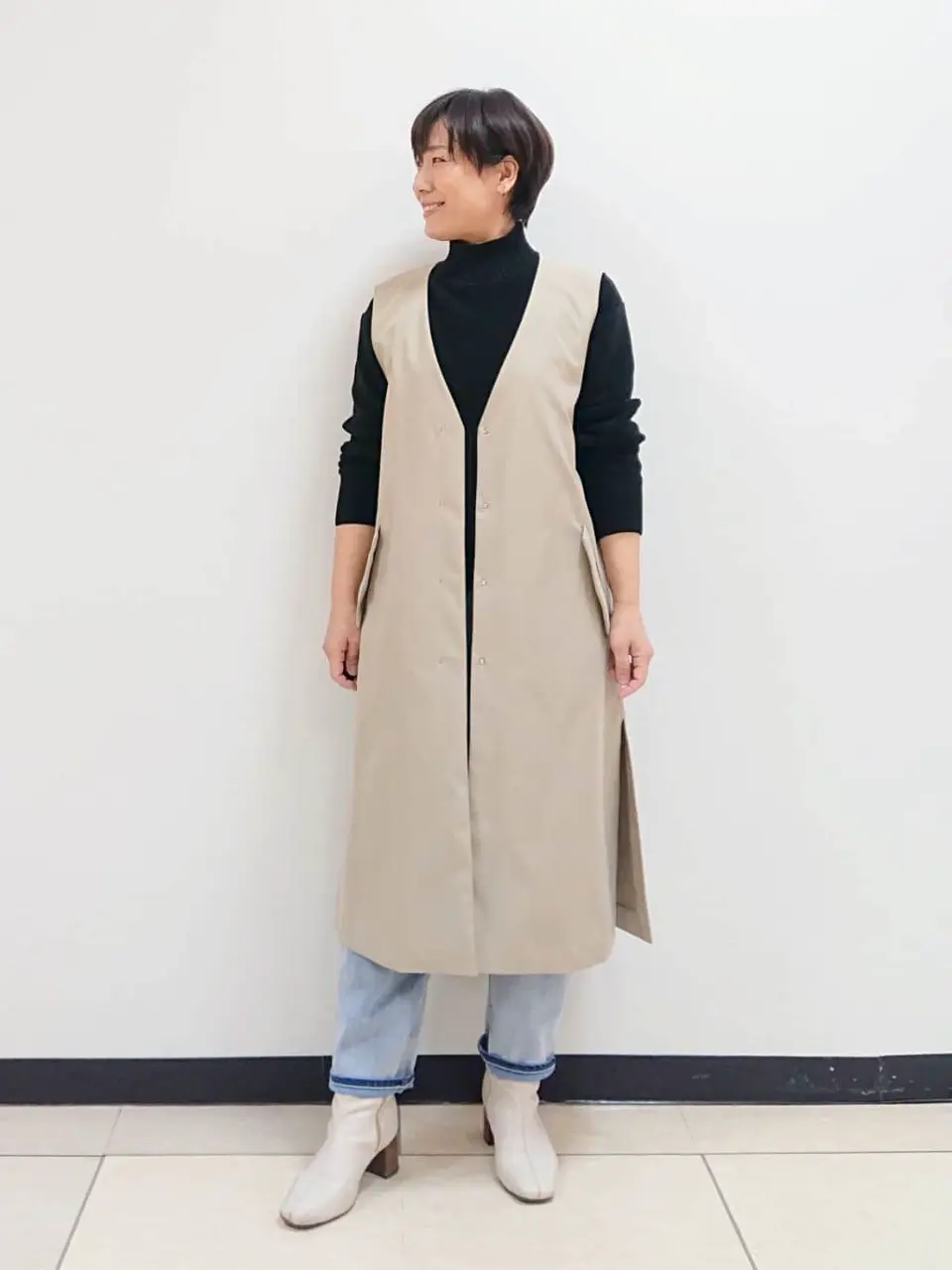 自由区 近藤 コーディネート画像