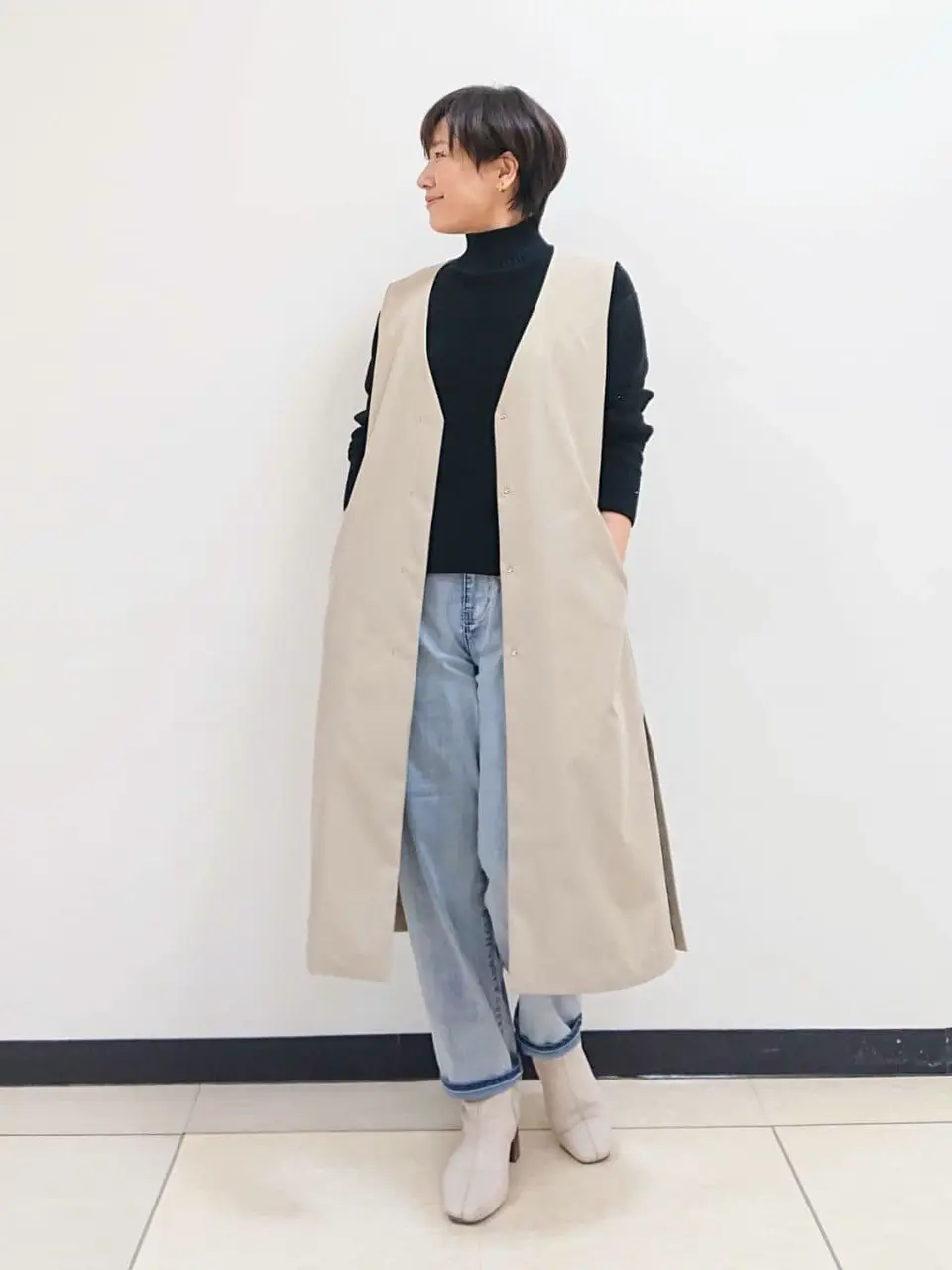 自由区 近藤 コーディネート画像