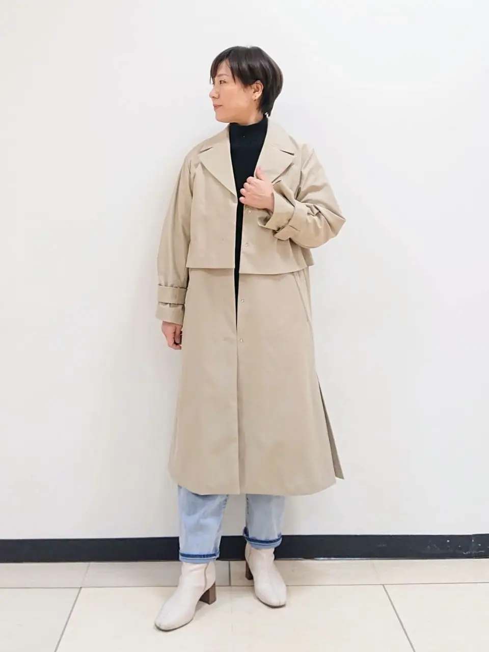 自由区 近藤 コーディネート画像