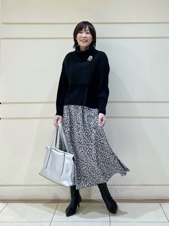 自由区 maruri コーディネート画像