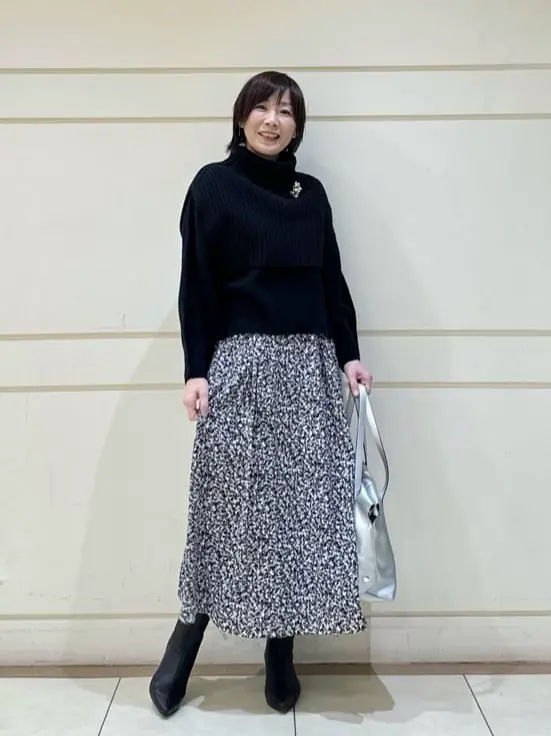 自由区 maruri コーディネート画像