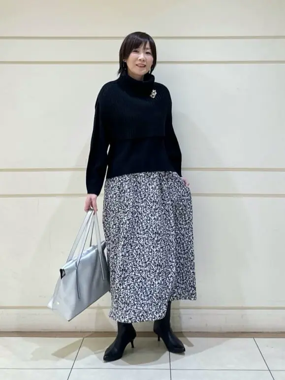 自由区 maruri コーディネート画像