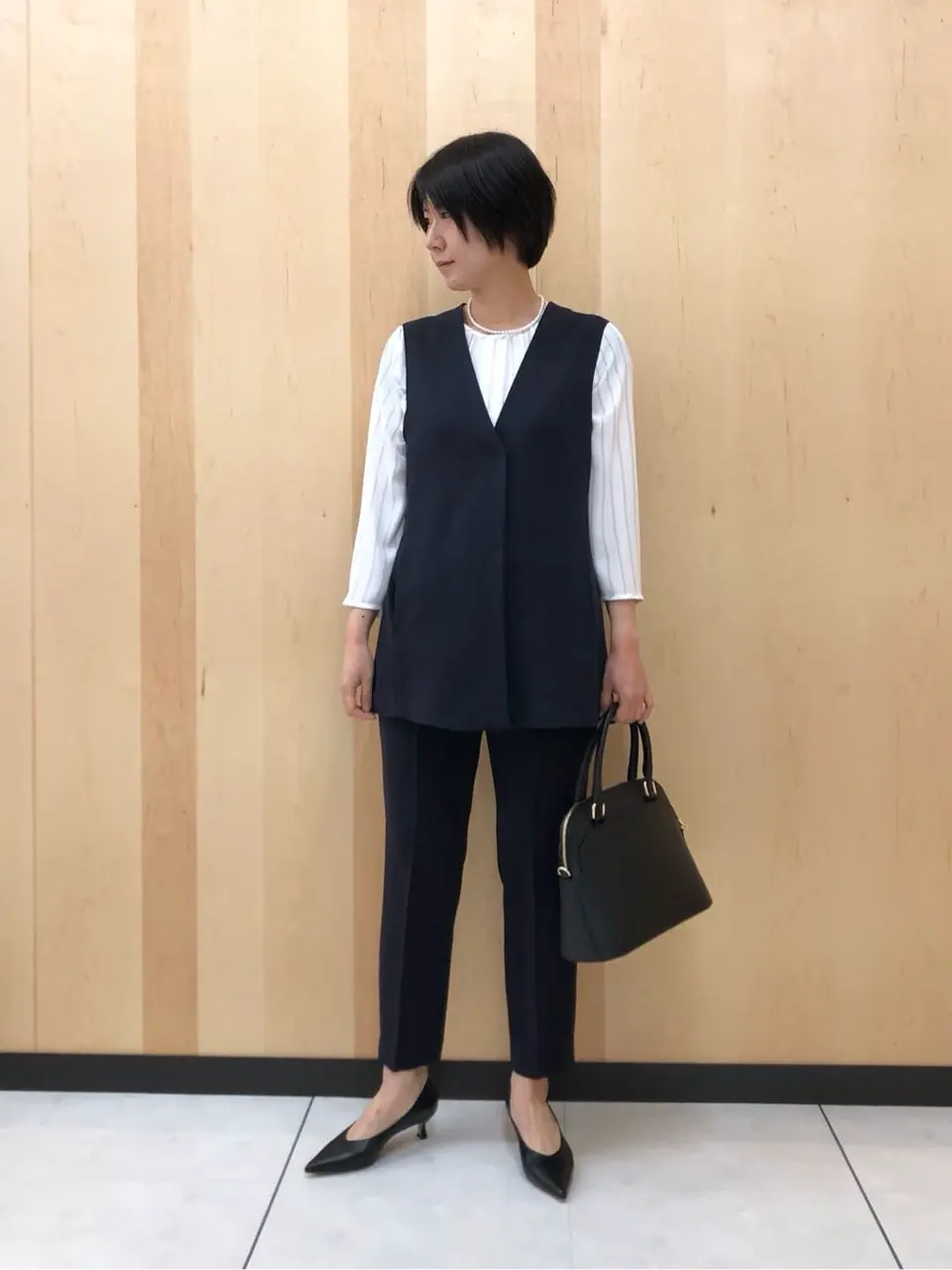 自由区 スタッフ コーディネート画像