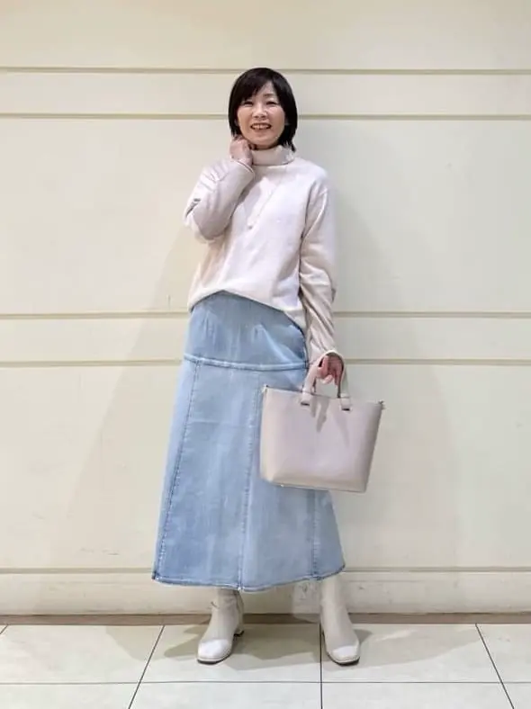 自由区 maruri コーディネート画像