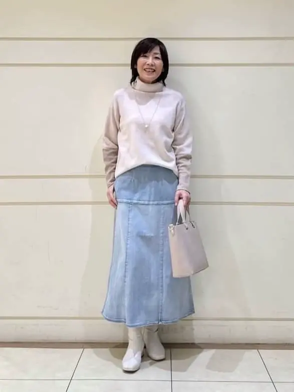 自由区 maruri コーディネート画像