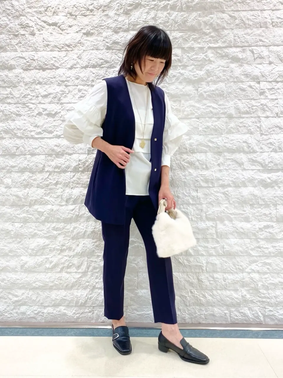 自由区 林 コーディネート画像