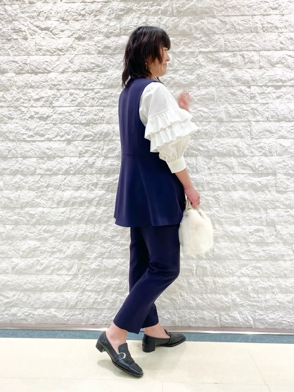 自由区 林 コーディネート画像