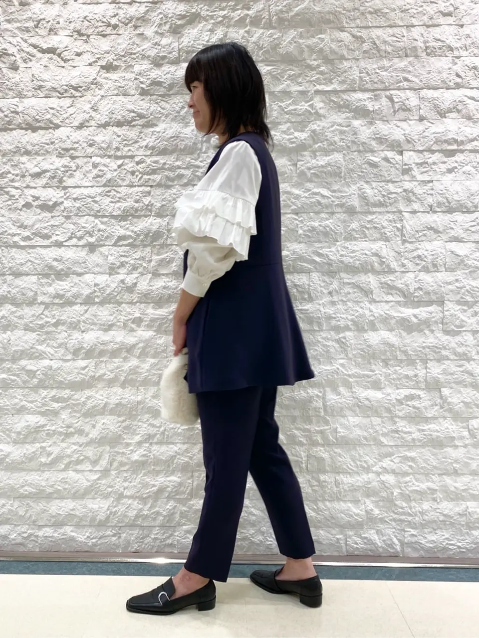 自由区 林 コーディネート画像