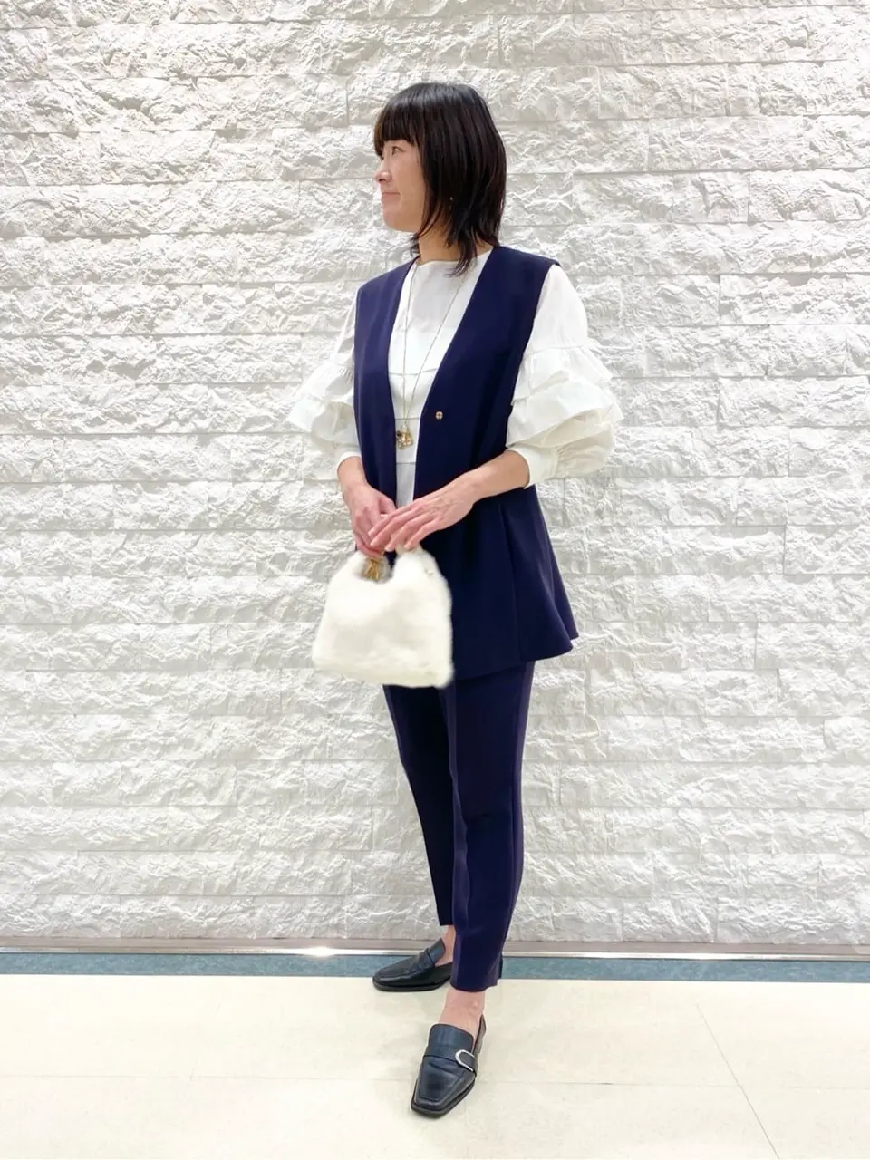 自由区 林 コーディネート画像