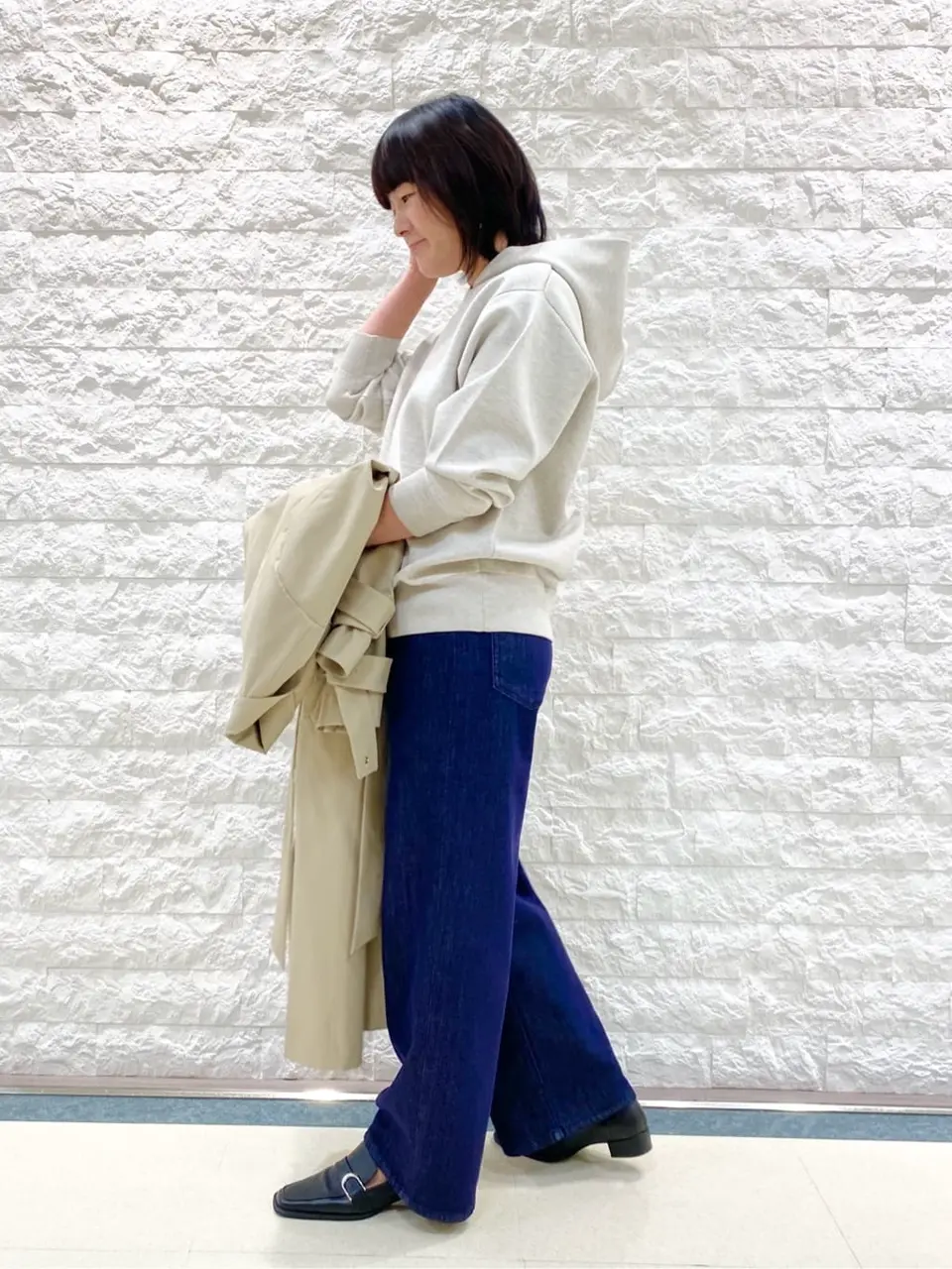 自由区 林 コーディネート画像