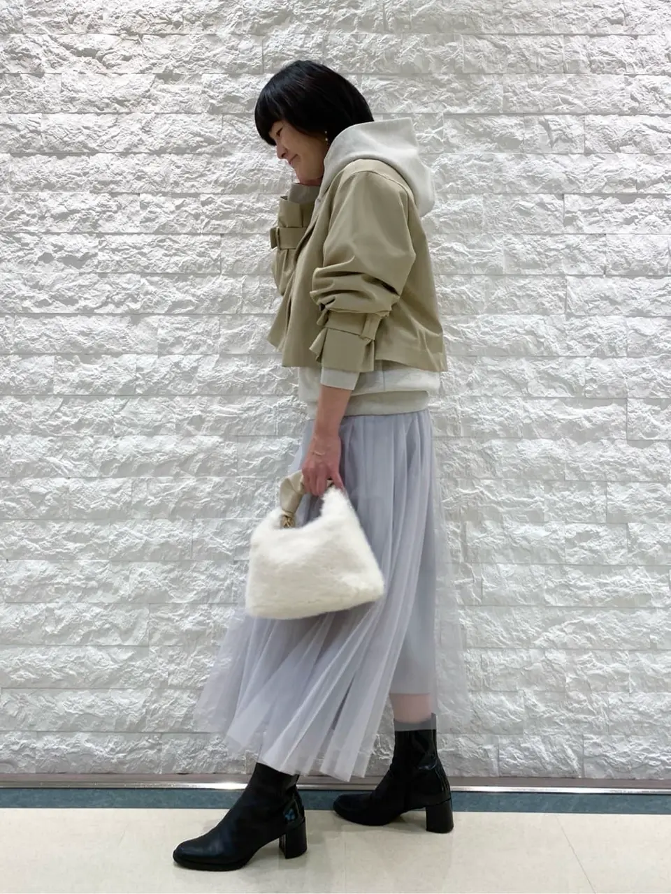 自由区 林 コーディネート画像