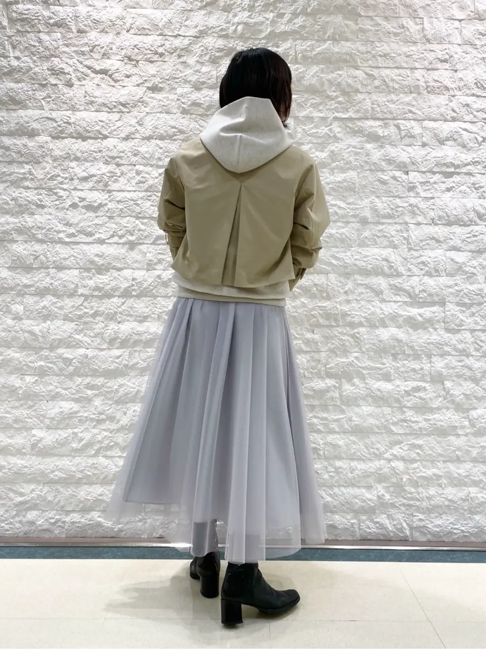 自由区 林 コーディネート画像